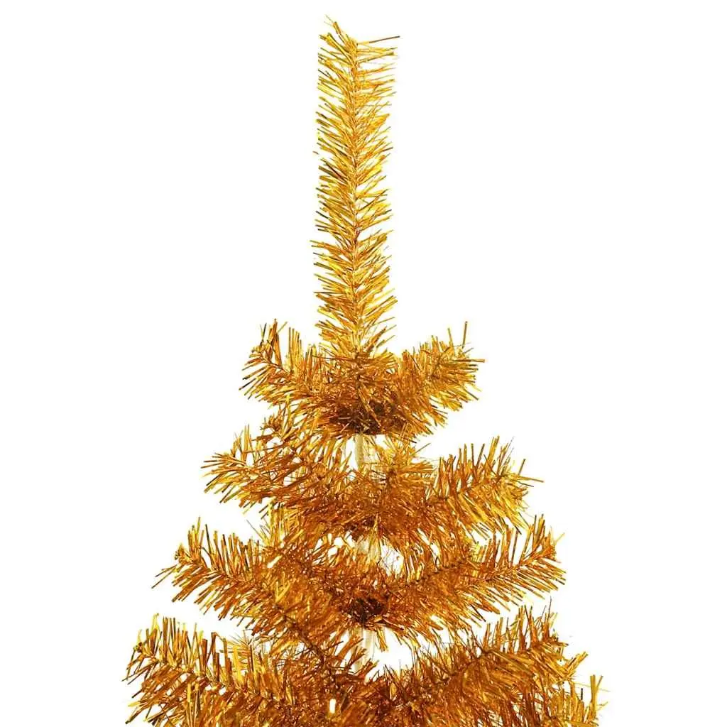 Artificial Christmas Tree 180cm Gold Seasonal Holiday Home Decoration