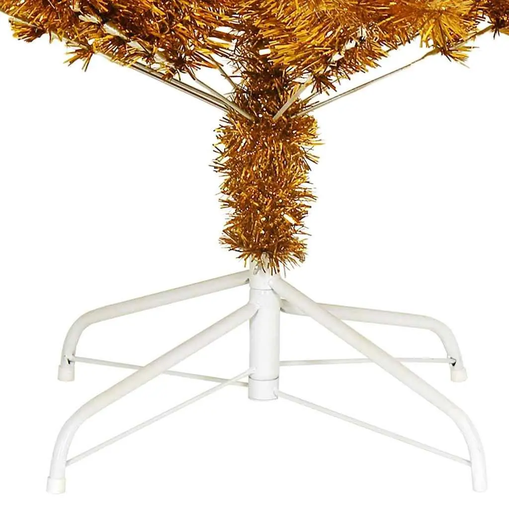 Artificial Christmas Tree 180cm Gold Seasonal Holiday Home Decoration