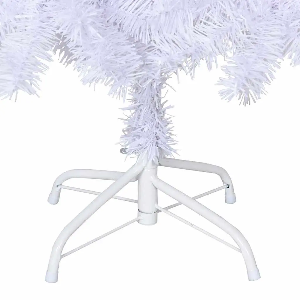 Artificial Christmas Tree Extra Thick Branches 180cm White PVC Indoor Outdoor