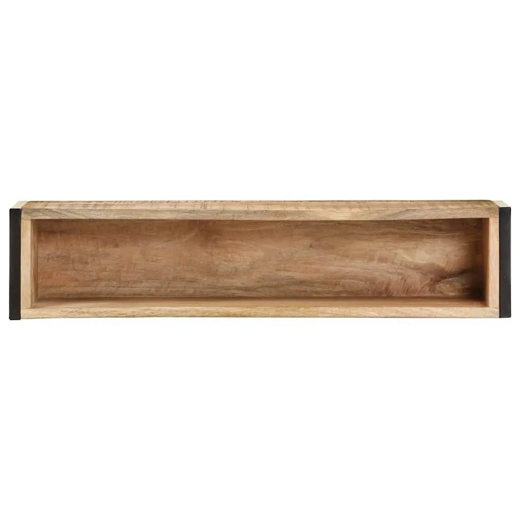 Wooden Planter 90x20x68 cm Raised Garden Bed Mango Wood Brown Decorative