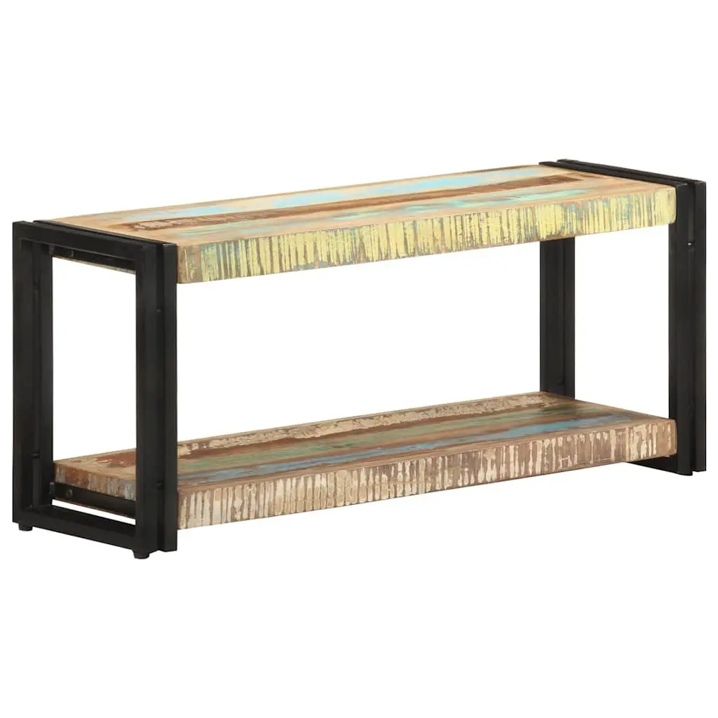 TV Cabinet Solid Reclaimed Wood Vintage 90x30x40cm Brown