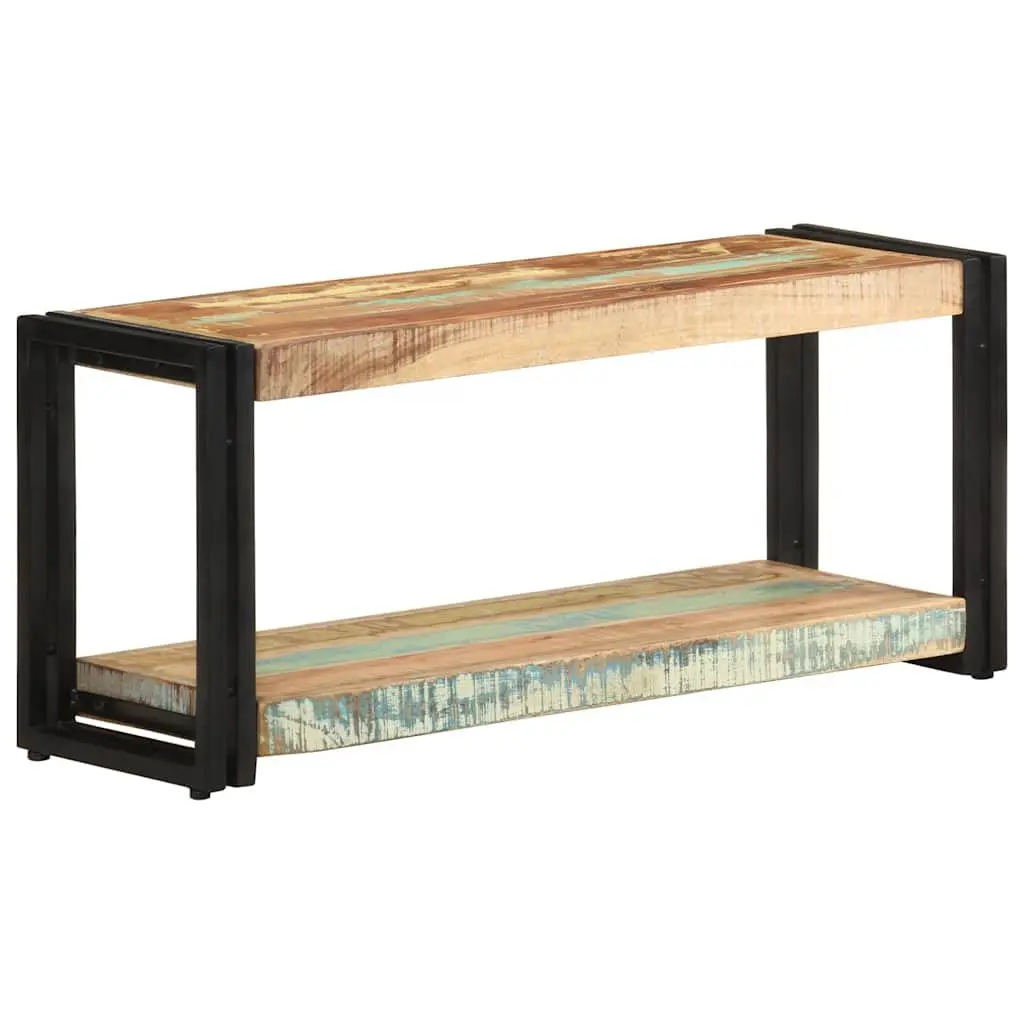 TV Cabinet Solid Reclaimed Wood Vintage 90x30x40cm Brown