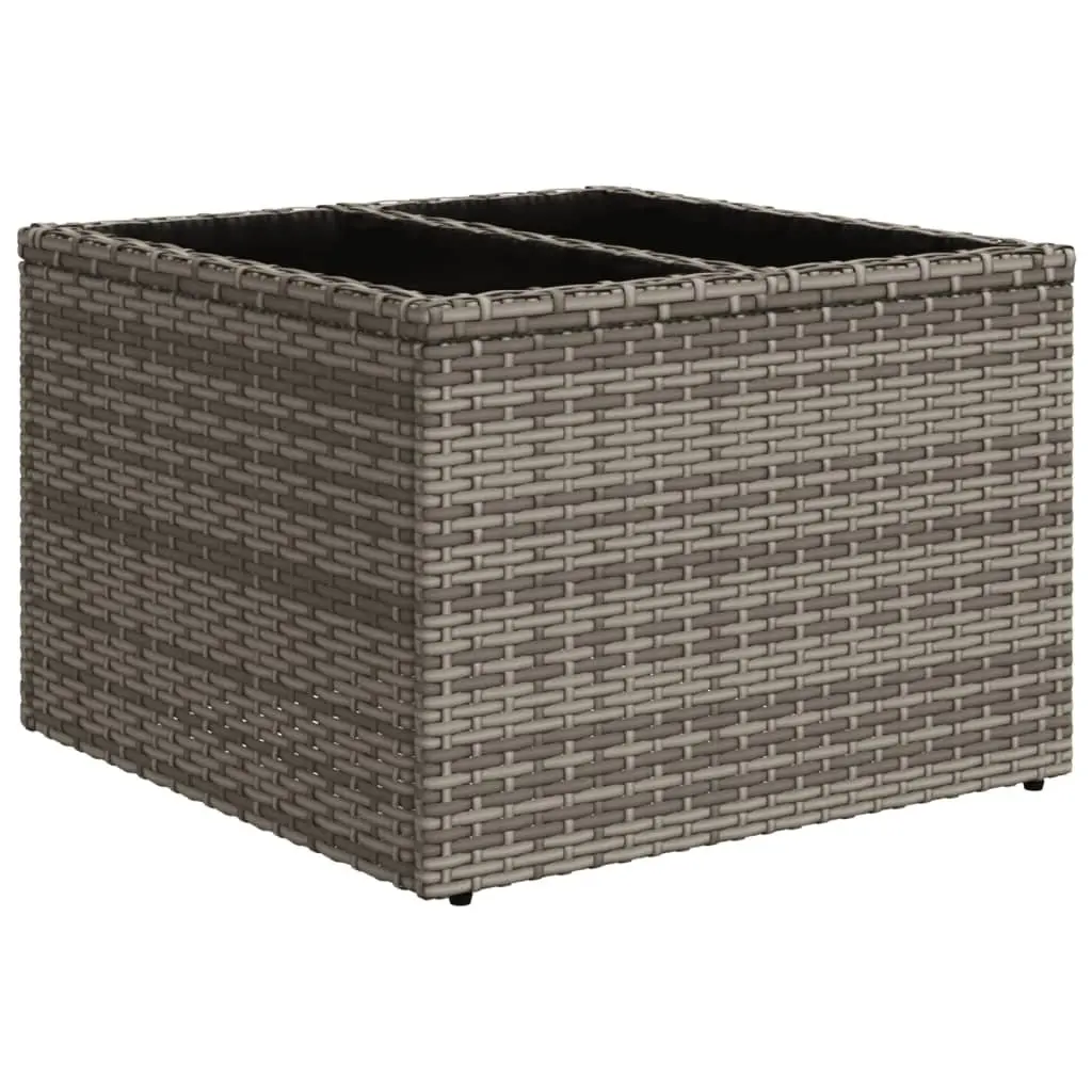 11 Piece Garden Sofa Set with Cushions Grey Outdoor Furniture Patio