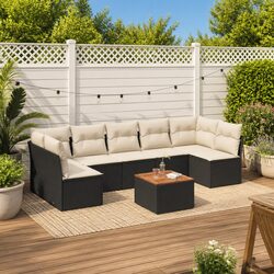 Garden Sofa Set 8 Piece Outdoor Furniture Patio Conversation Modular Lounge
