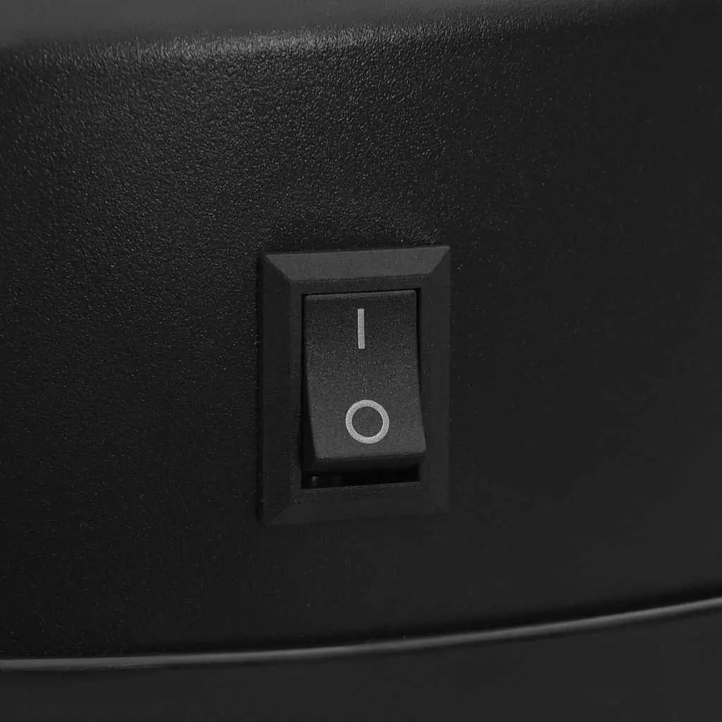 Automatic Sensor Dustbin Touch-Free 40L Black Carbon Steel