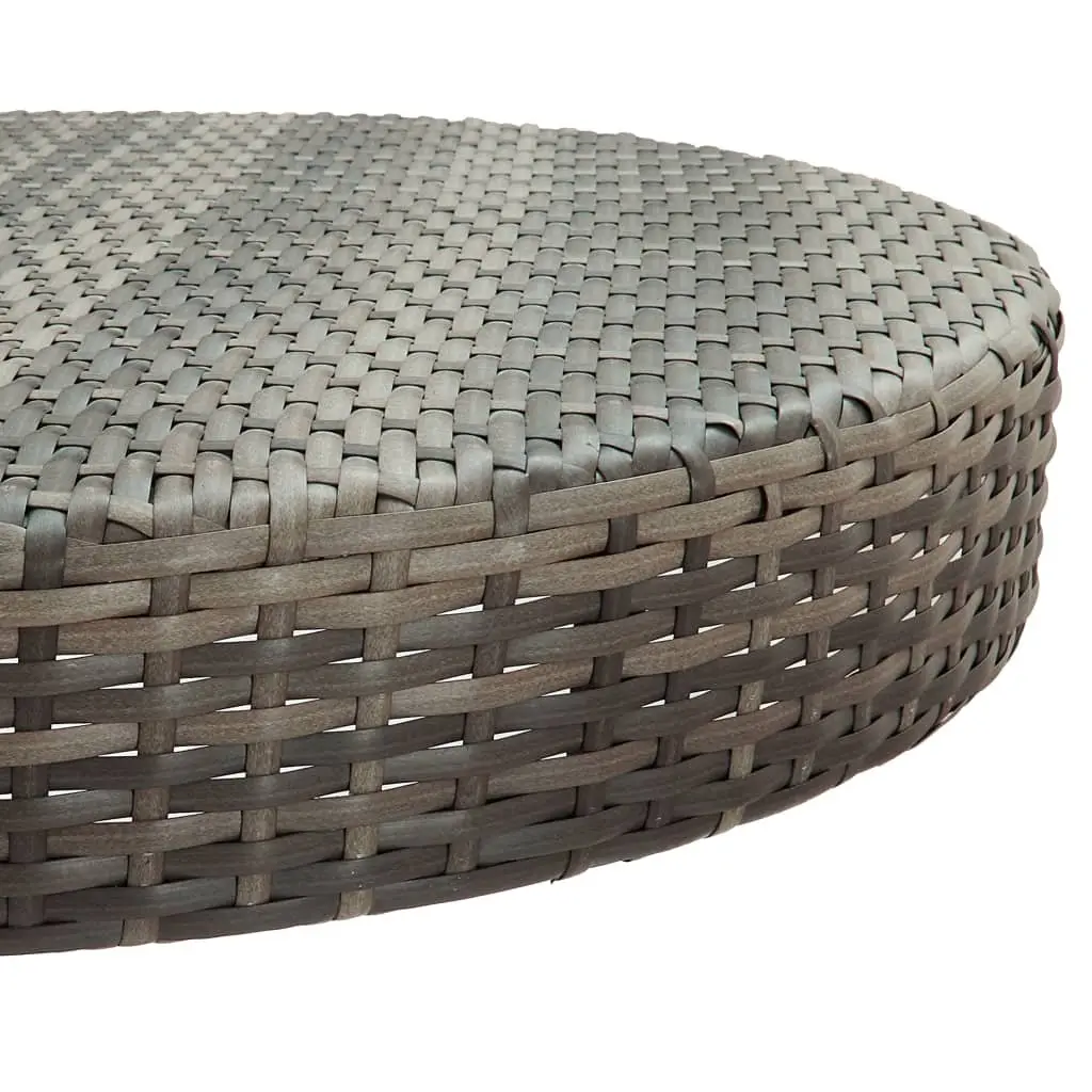 Garden Bar Set 5 Piece Outdoor Furniture with Cushions Grey Patio Seating
