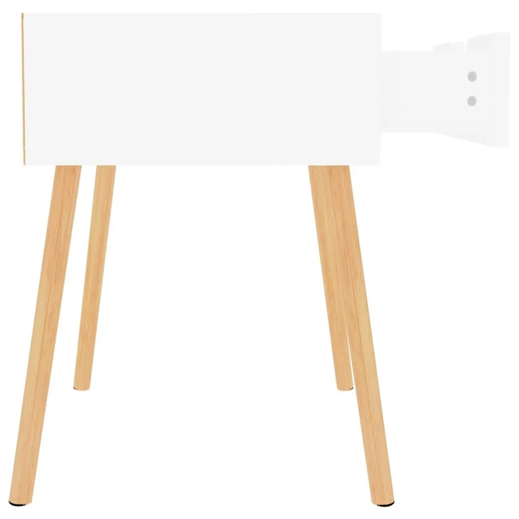Bedside Cabinets Modern Storage 40x40x56 cm White 2 Piece