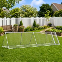 Rabbit Hutch Outdoor Enclosure Silver Small Animal Cage Ventilated Mesh Design