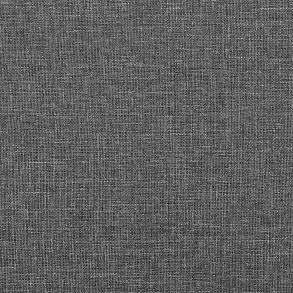 Queen Bed Frame Grey Fabric Headboard 152x203cm Bedroom Furniture without