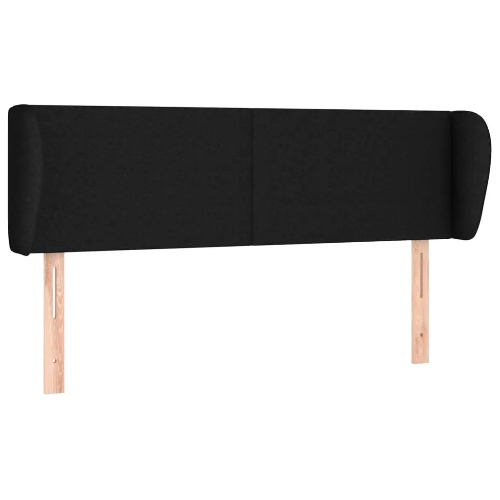 Box Spring Bed with Pocket Spring Mattress Adjustable Headboard Queen Size Black