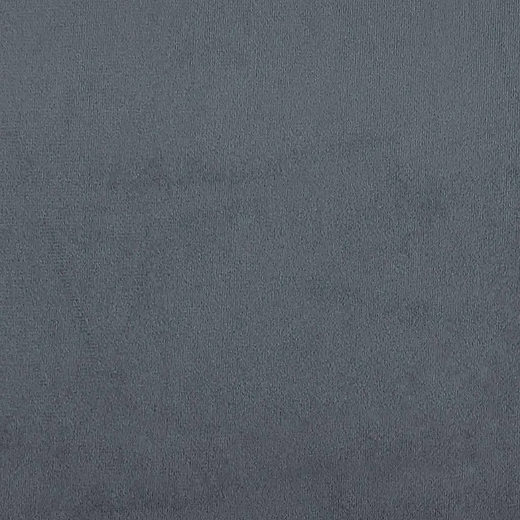 Queen Box Spring Bed Velvet Upholstered Frame Pocket Mattress Grey