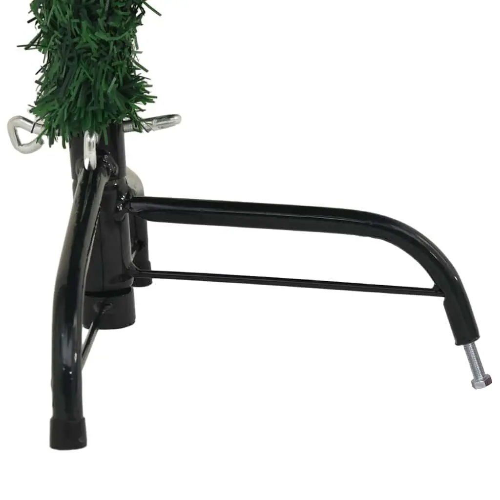 Artificial Half Christmas Tree Green 120cm Wall-Mount Seasonal Holiday
