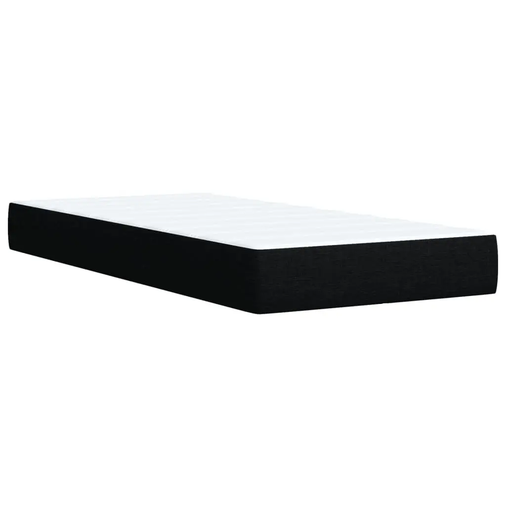 King Single Box Spring Bed with Pocket Mattress Height Adjustable Headboard
