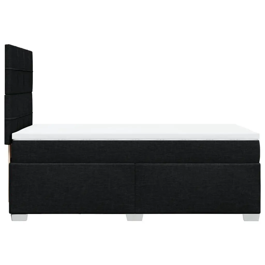 King Single Box Spring Bed with Pocket Mattress Height Adjustable Headboard