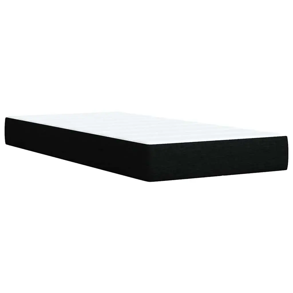 King Single Box Spring Bed with Pocket Mattress Height Adjustable Headboard