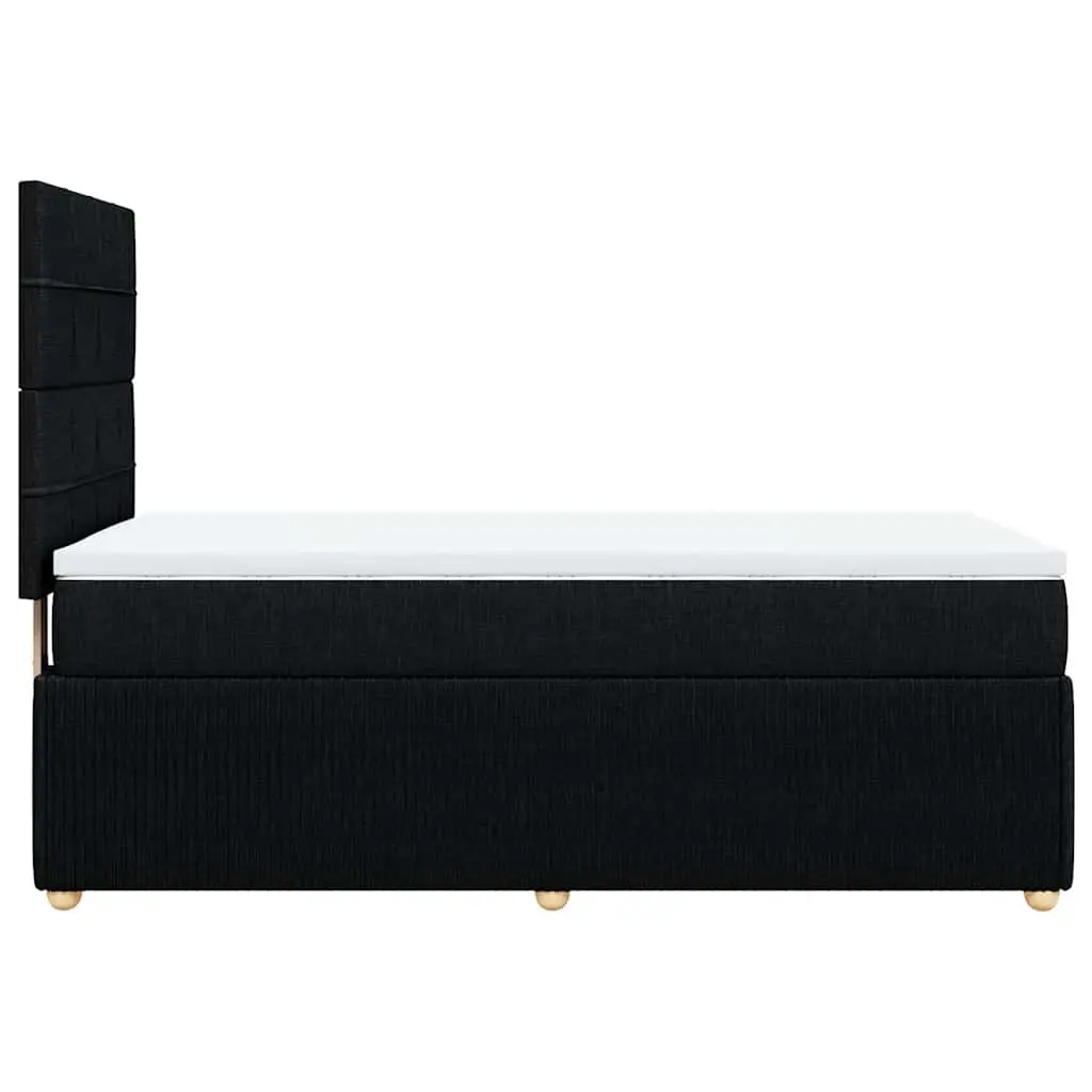 King Single Box Spring Bed with Pocket Mattress Height Adjustable Headboard
