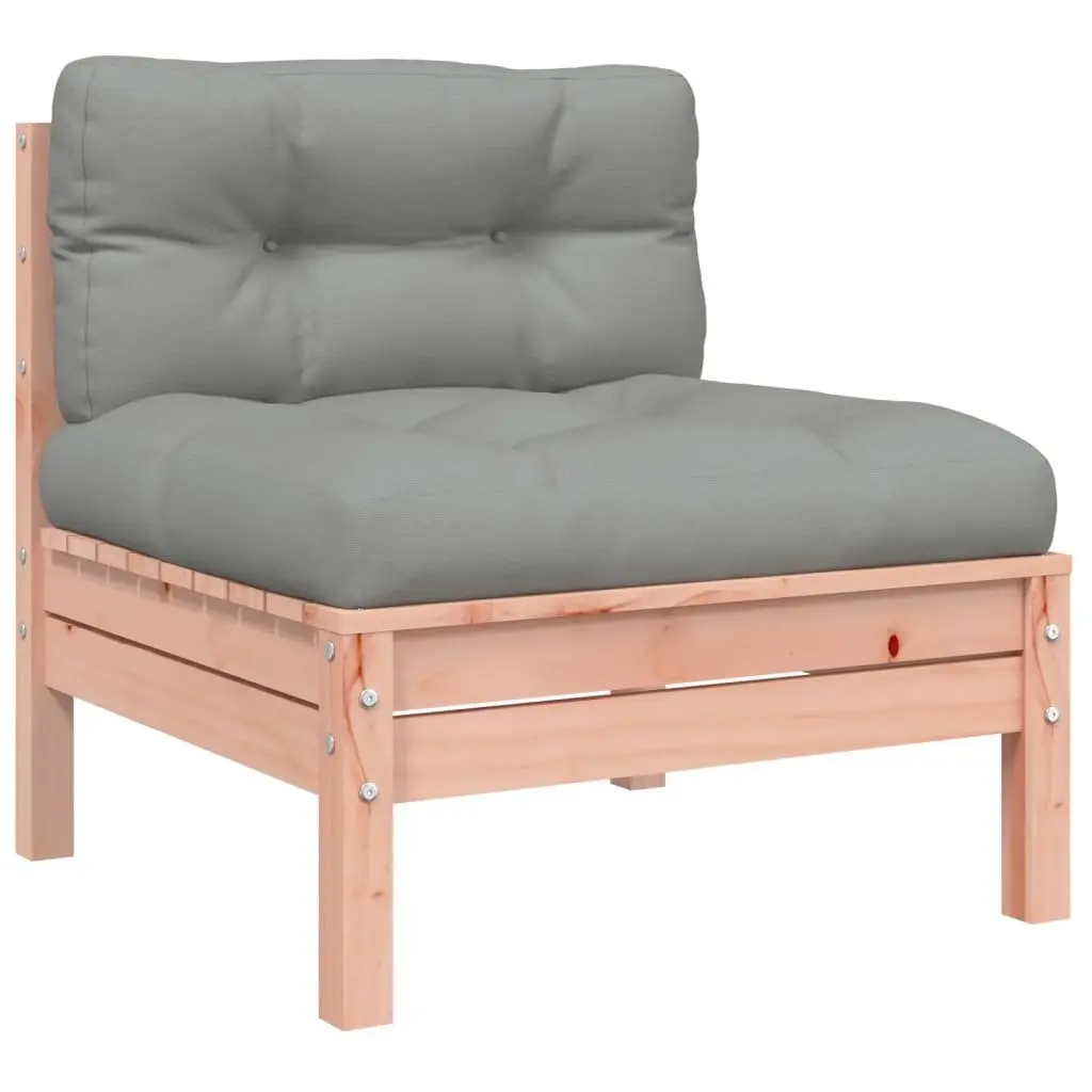 4 Piece Garden Sofa Set with Cushions Outdoor Patio Furniture Wood Brown