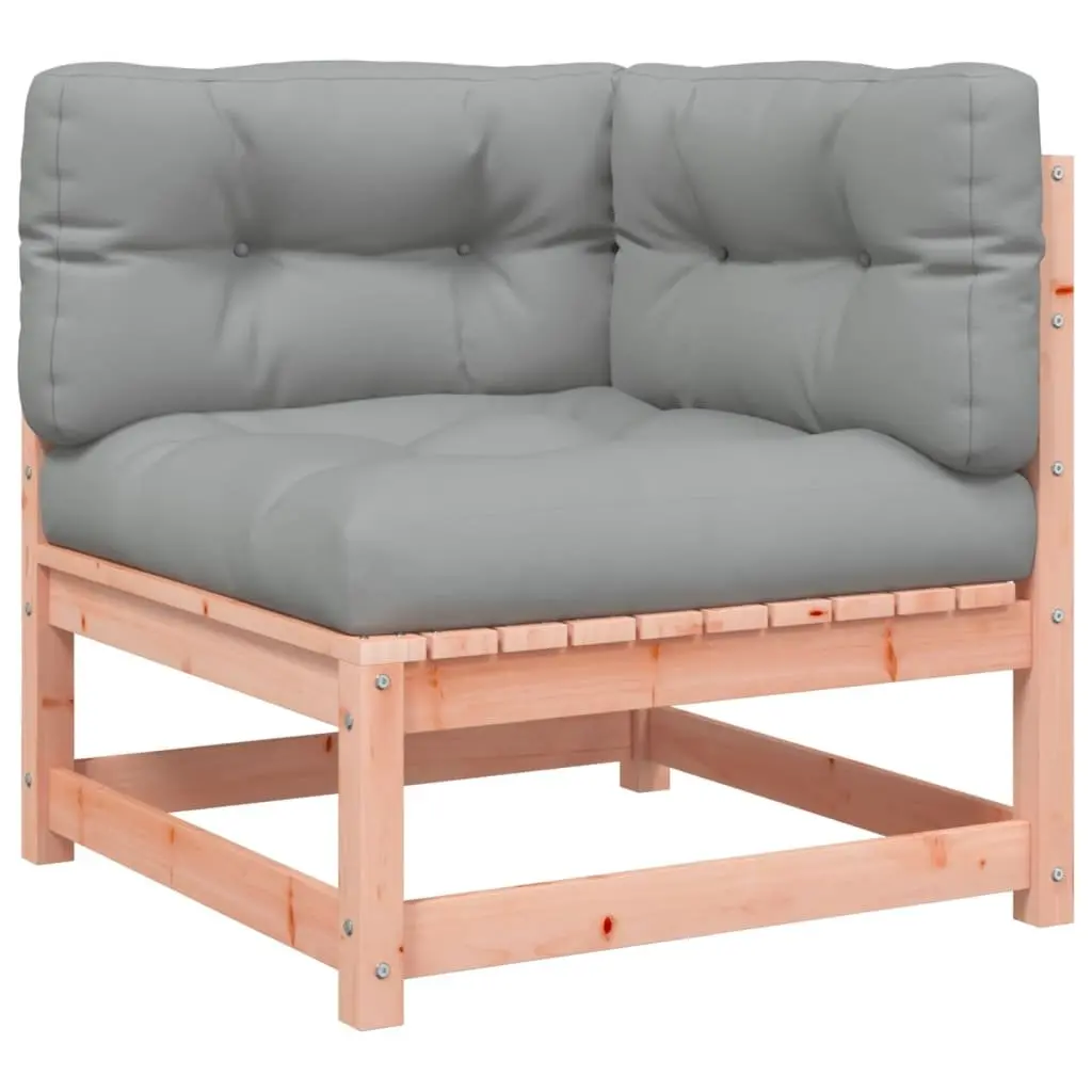 6 Piece Garden Sofa Set Outdoor Furniture Wood Cushions Backyard Patio Sectional