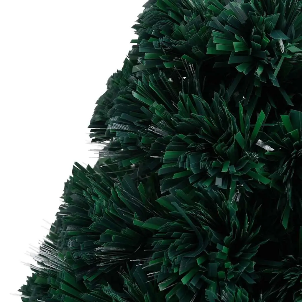 Artificial Pre-lit Christmas Tree LED and Fibre Optic 64cm Green