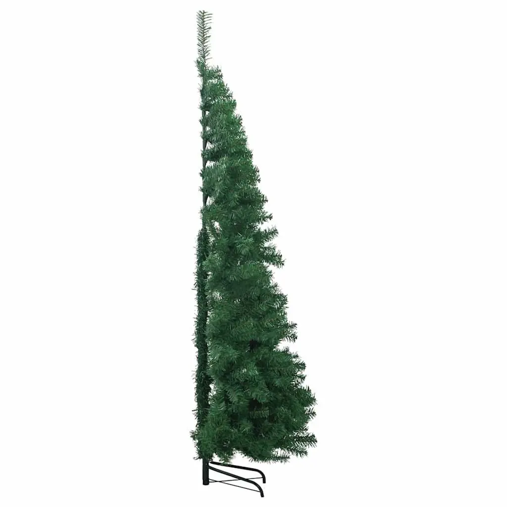 Corner Artificial Christmas Tree Green 180cm PVC Holiday Seasonal Decoration