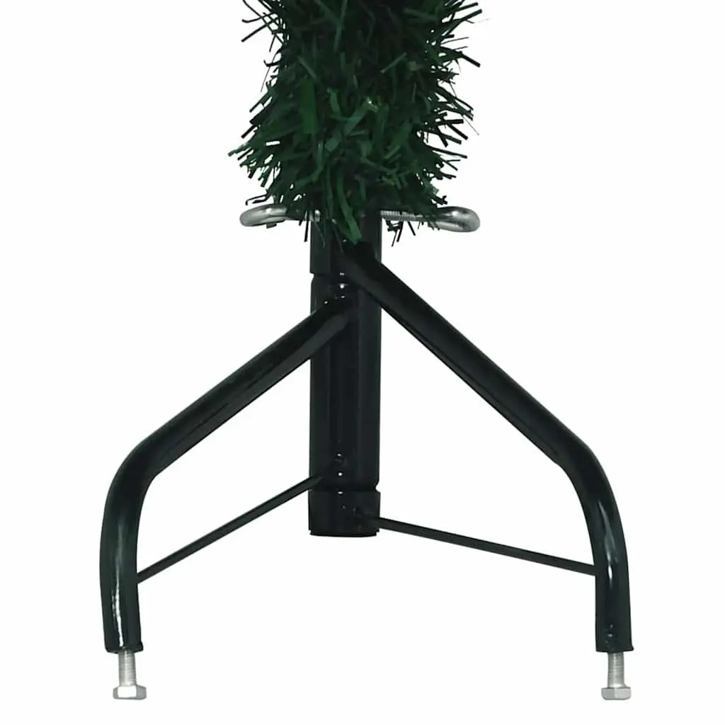 Corner Artificial Christmas Tree Green 180cm PVC Holiday Seasonal Decoration