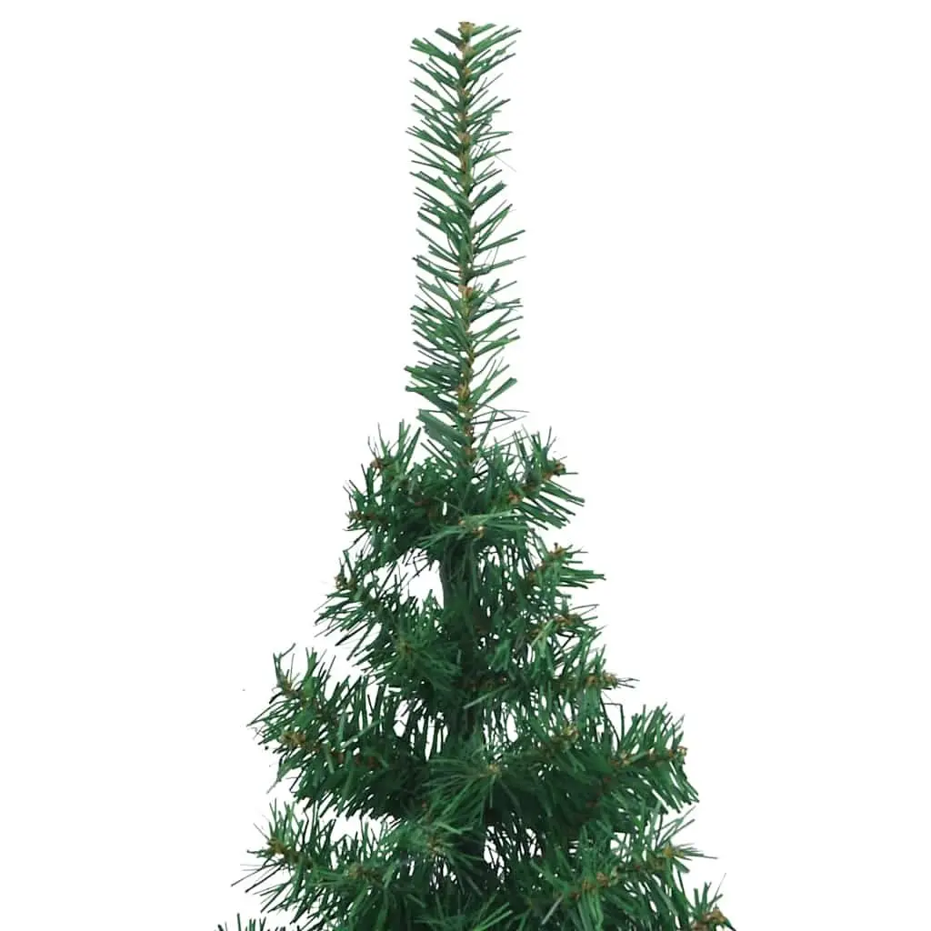Corner Artificial Christmas Tree Green 180cm PVC Holiday Seasonal Decoration