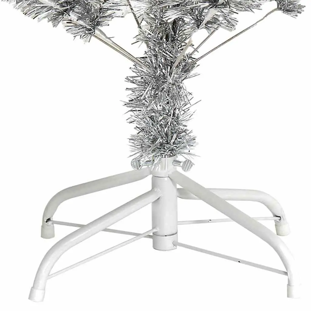Artificial Christmas Tree 120cm Silver Seasonal Holiday Decorations Indoor