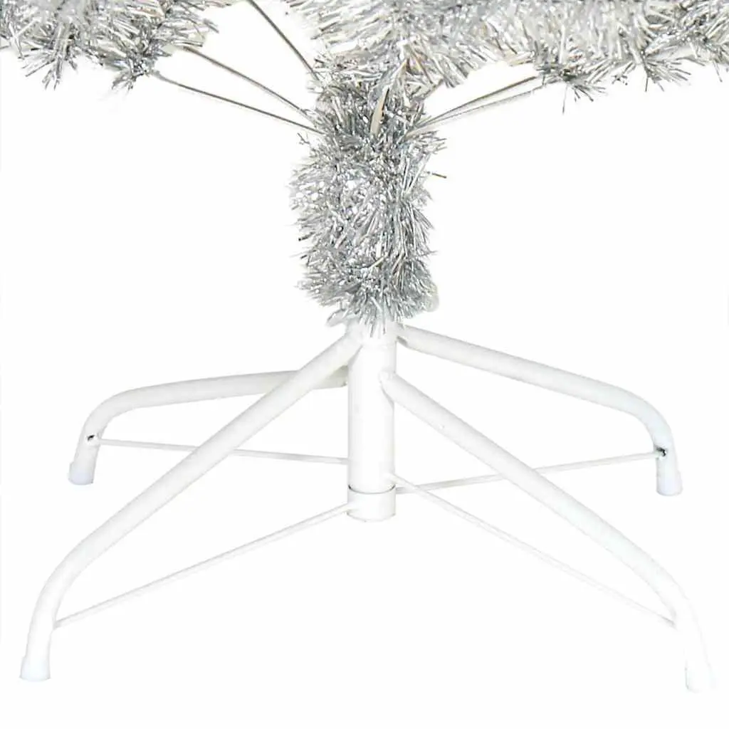 Artificial Christmas Tree 240cm Silver PET Seasonal Holiday Decoration Indoor