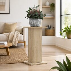 Plant Stands 2 pcs Brown 30x30x60 cm Engineered Wood Flower Display Stand