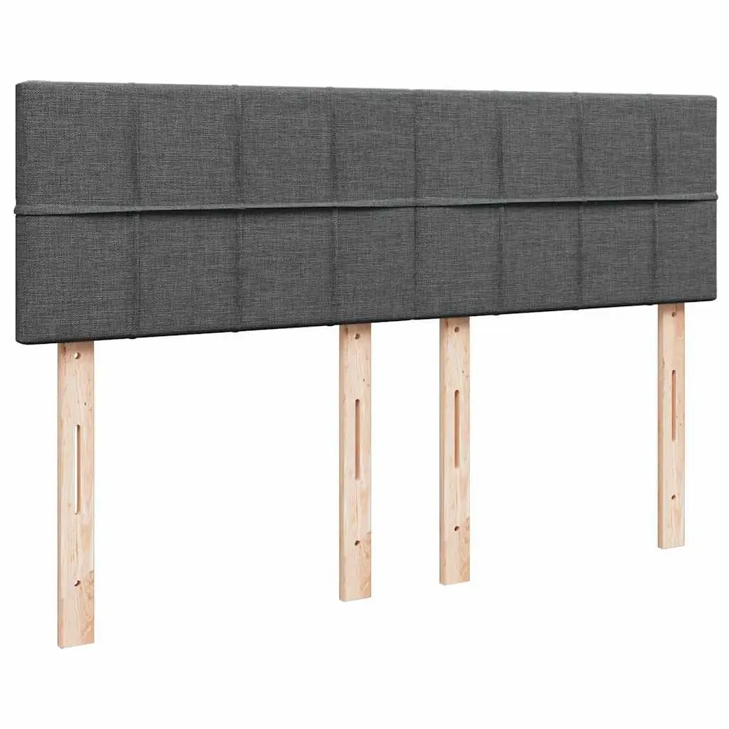 Queen Ottoman Bed with Pocket Spring Mattress Hydraulic Lift Storage Grey Fabric