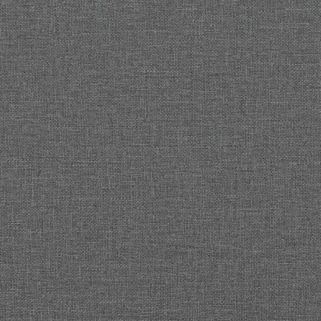 Dining Chairs 6 pcs Grey Fabric Kitchen Living Room Seat Padded Foam Backrest