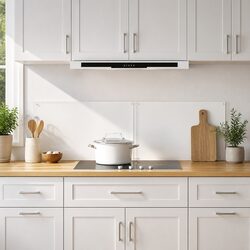 Kitchen Backsplash Tempered Glass Splash Guard 80x40 cm Transparent Set of 2
