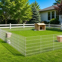 Small Animal Enclosure 48-Panel Pen Playpen Pet Rabbit Guinea Pig Run Cage