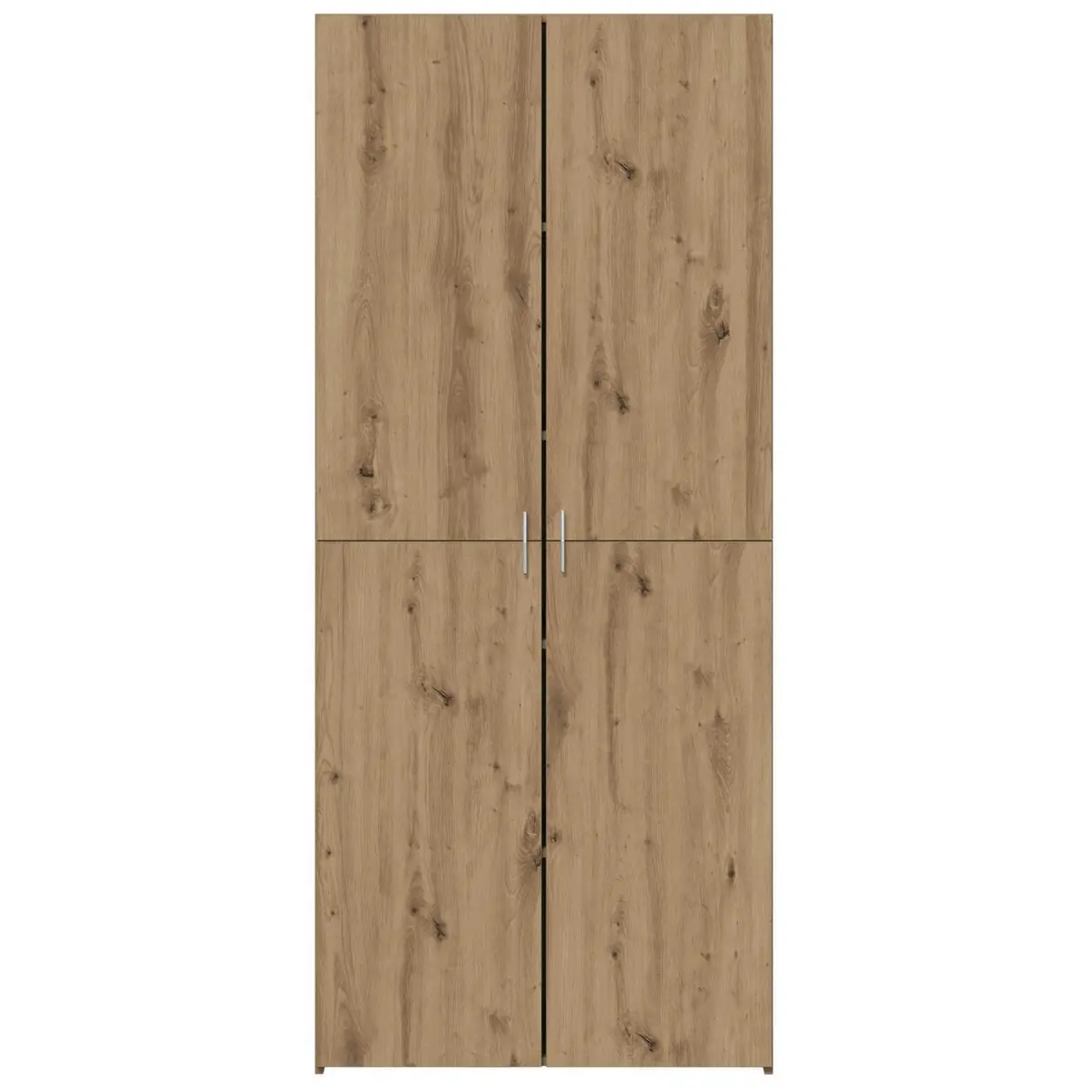 Highboard 2 pcs Brown Storage Cabinet Modern Design Living Room Dining Furniture