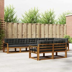 Outdoor Sectional Sofa Set 8 Pieces Modular Patio Garden Furniture Backyard