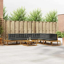 Outdoor Sectional Sofa Set Garden Furniture Modern Patio Seating Lounge Suite