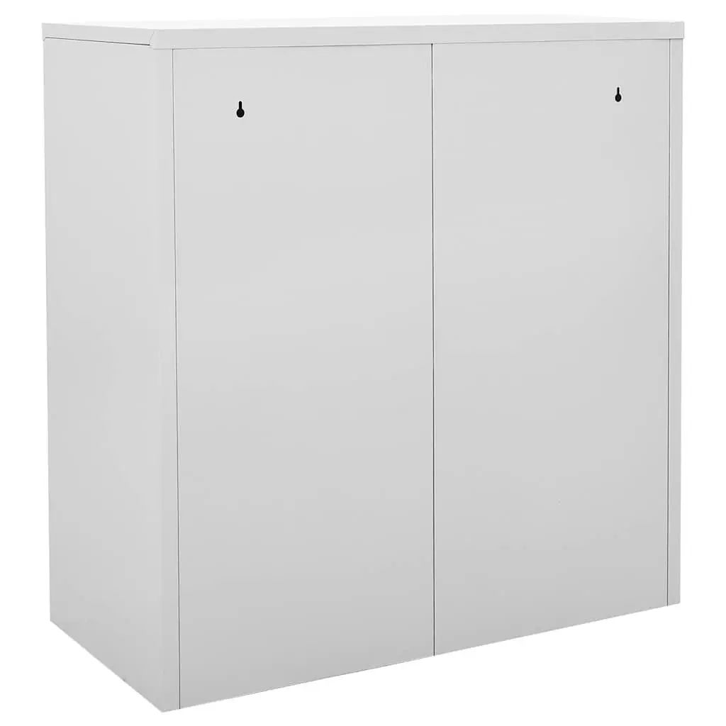 Locker Cabinet Storage Grey Steel Organiser Shoes Books Files Office School
