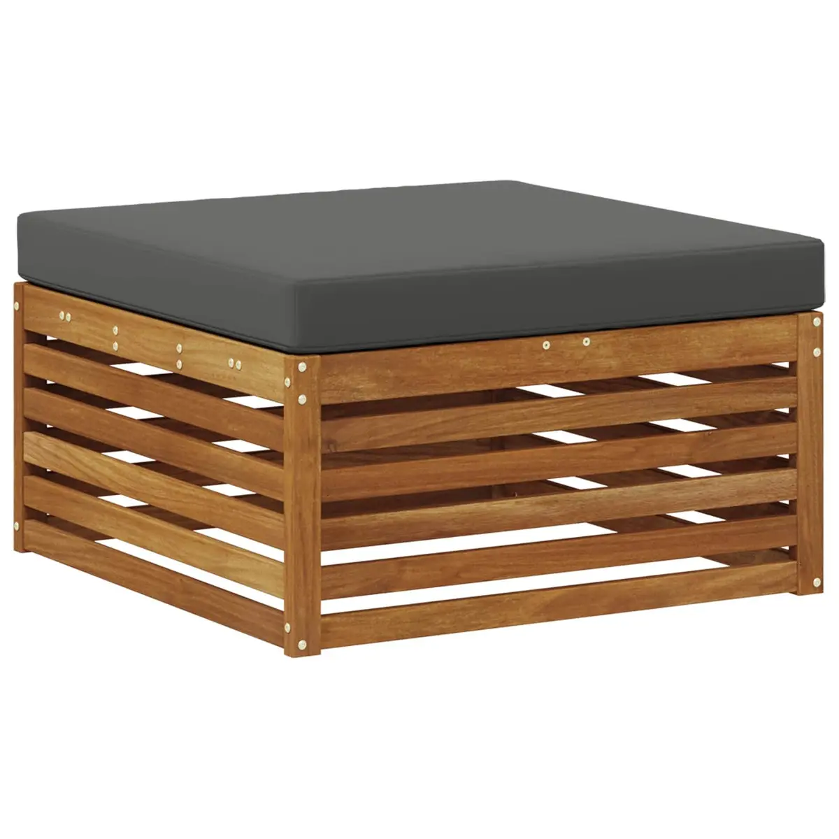 Outdoor Sofa Set Natural Anthracite Garden Furniture Modular Seating