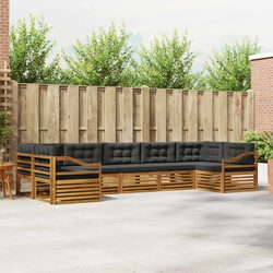 Outdoor Sectional Sofa Set 7 Pieces Modular Garden Patio Furniture Lounge