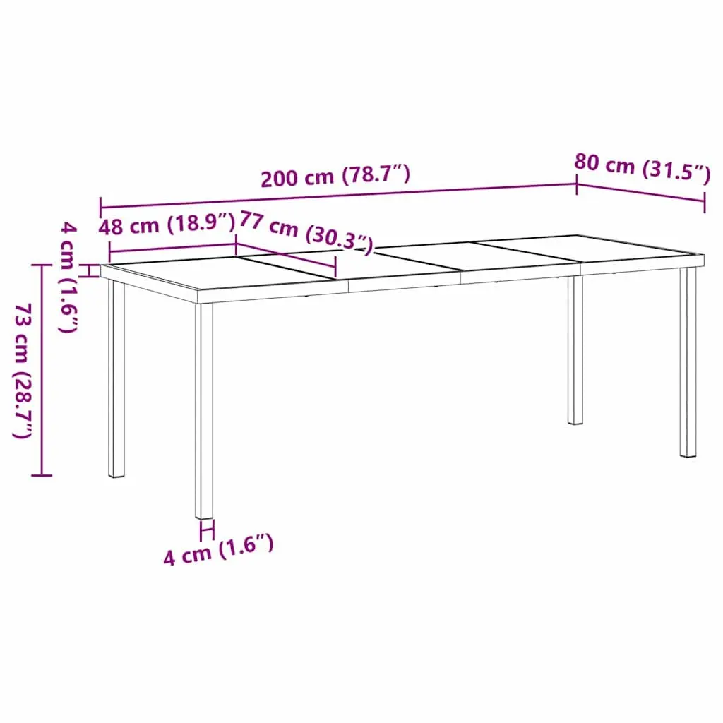 Garden Dining Set 7 Piece PE Rattan Steel Frame Brown Black Outdoor Furniture
