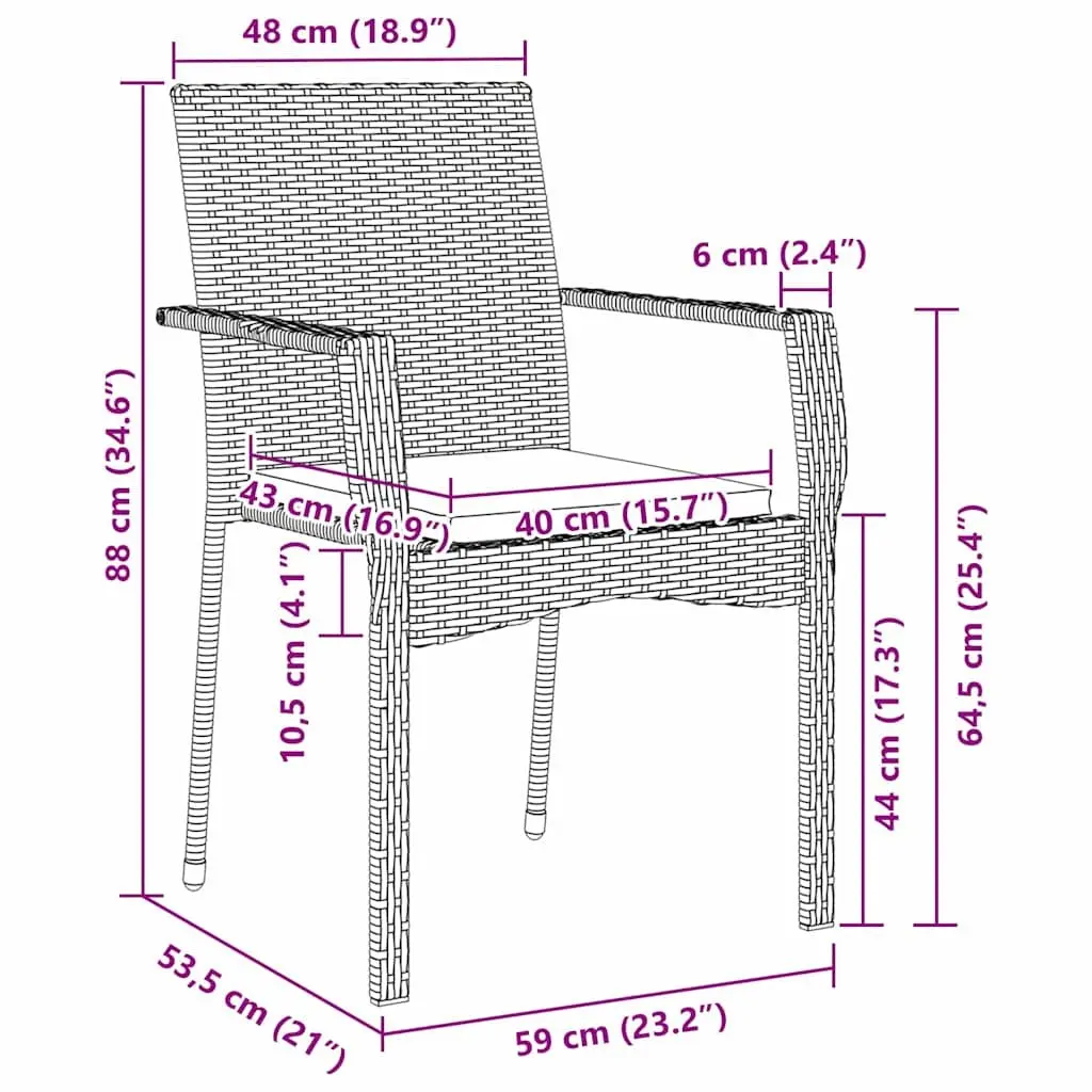 Garden Dining Set 5 Piece Tempered Glass Table Black Outdoor Furniture with Cushions