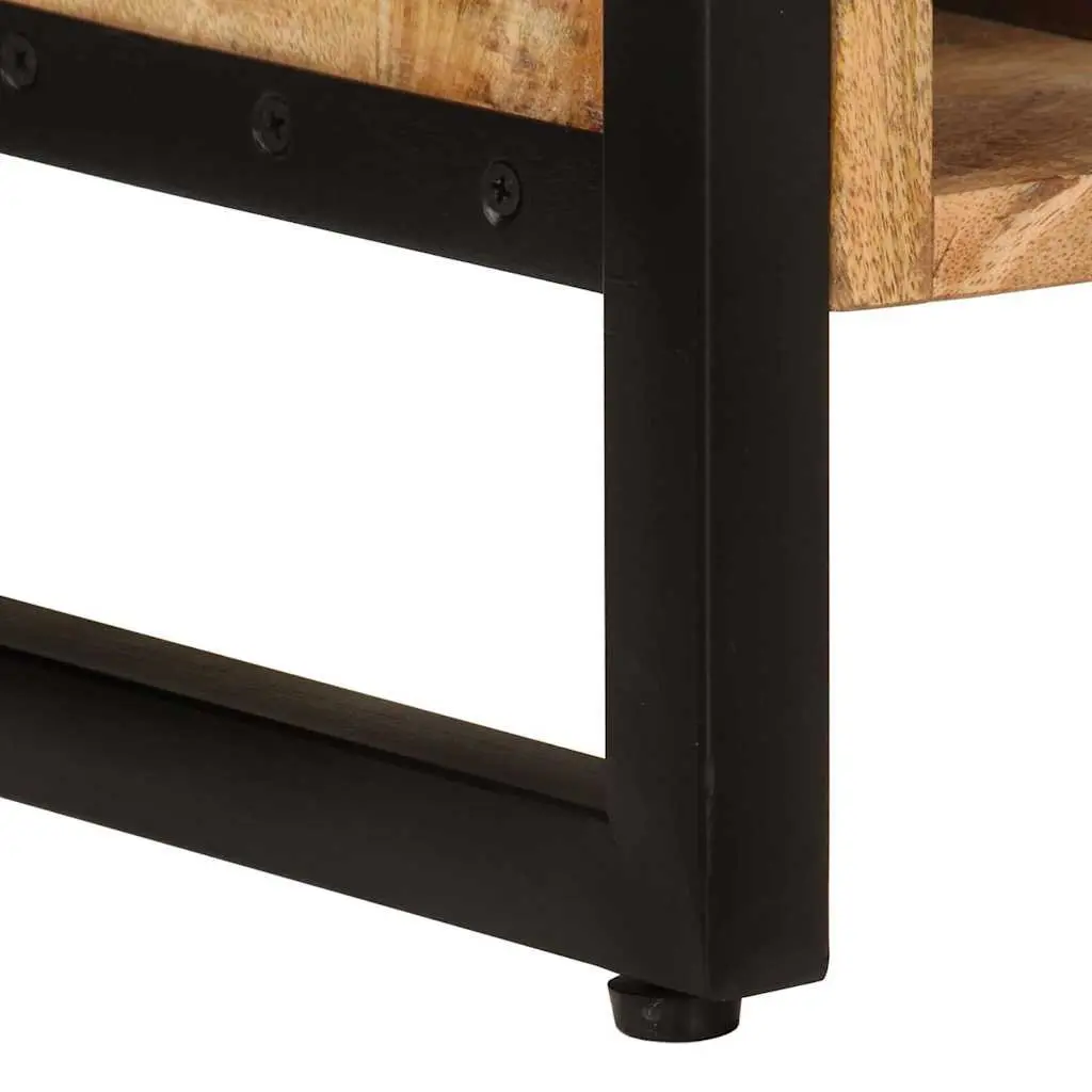 Wine Rack Solid Wood Storage Holder for 16 Bottles with Drawers Brown