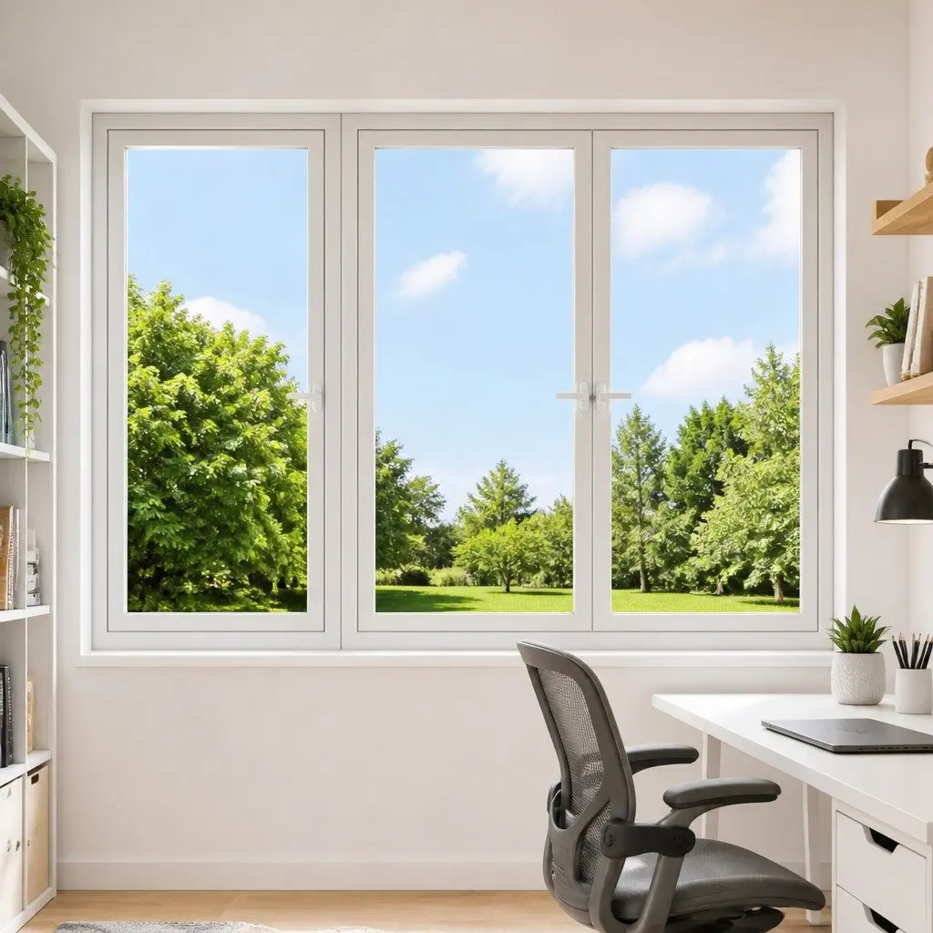 Self-Adhesive Frosted Window Film Grey Privacy 90 x 500 cm PVC