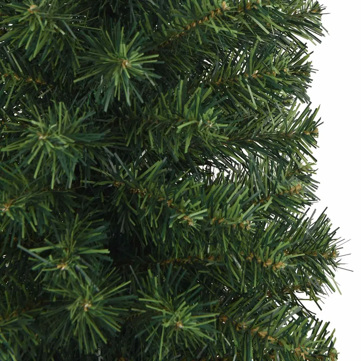 Artificial Christmas Tree 210cm Green Cone Shape 300 LED Lights USB Power Holiday Decor
