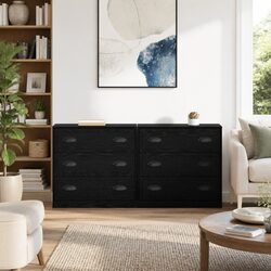 Sideboard Black Modern Storage Cabinet 70 x 35.5 x 67.5 cm Engineered Wood