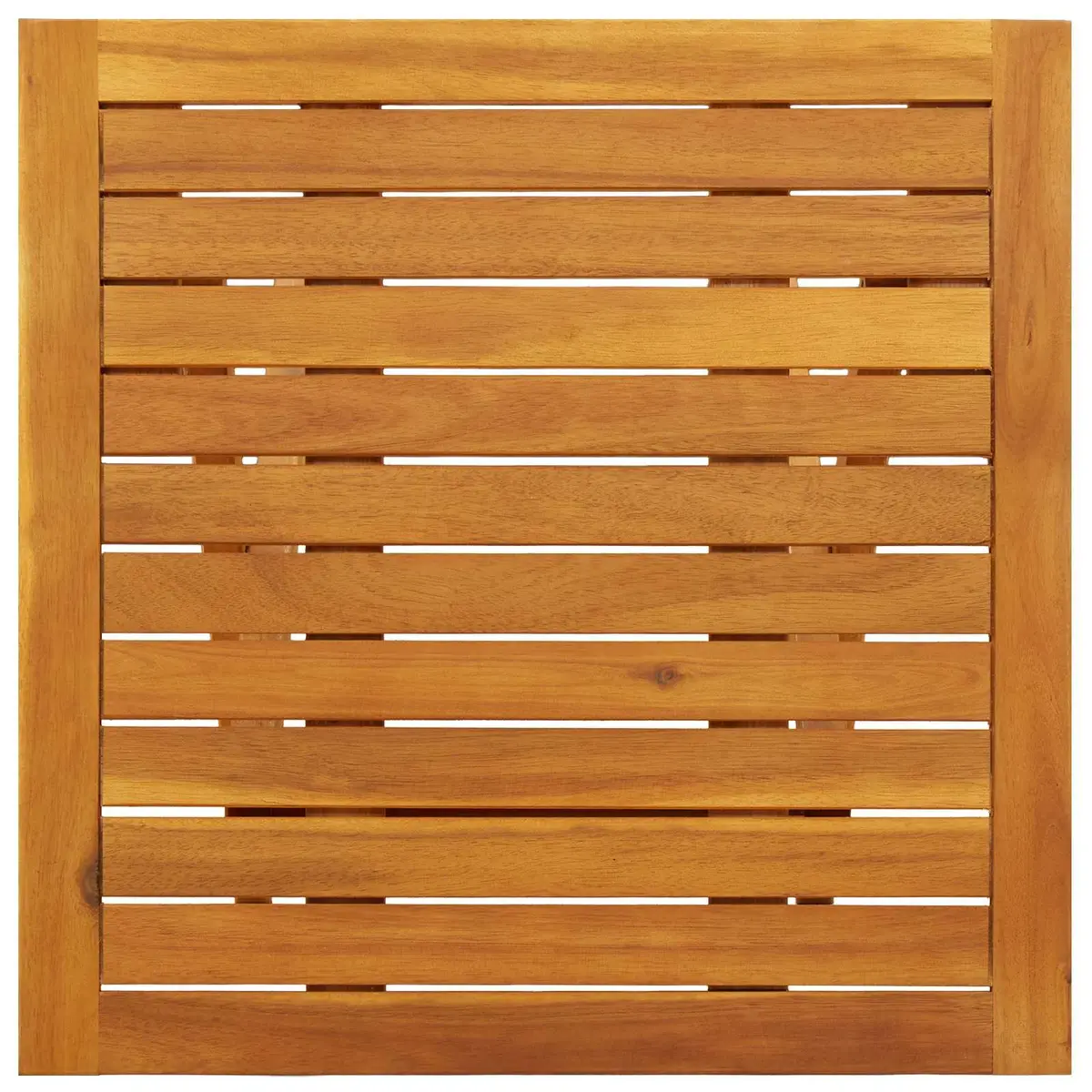 Sun Lounger Reclining Folding Chair 3 Pieces Solid Acacia Wood Brown