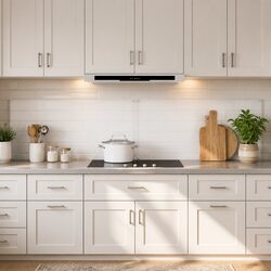 Kitchen Backsplash Tempered Glass Splashback 100 x 50 cm Heat Resistant Wall