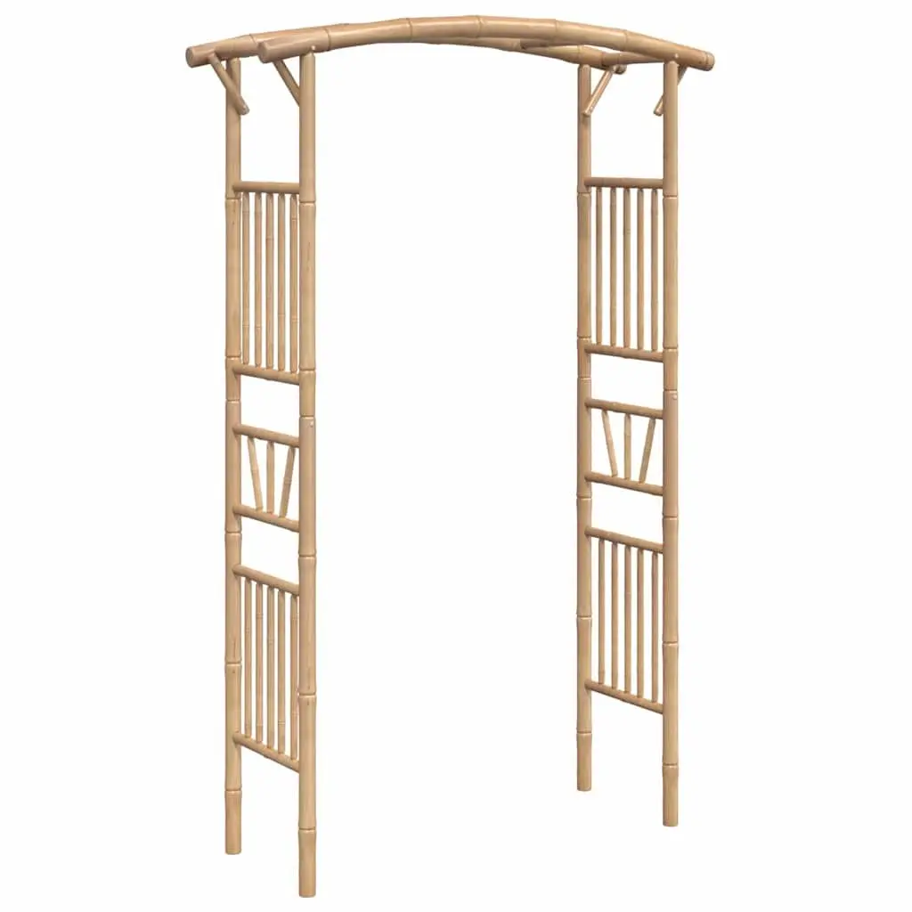 Garden Arch Bamboo Rose Trellis Outdoor Patio Arbour Pergola Climbing Plant