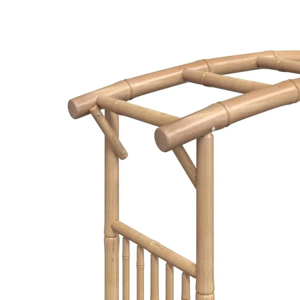 Garden Arch Bamboo Rose Trellis Outdoor Patio Arbour Pergola Climbing Plant