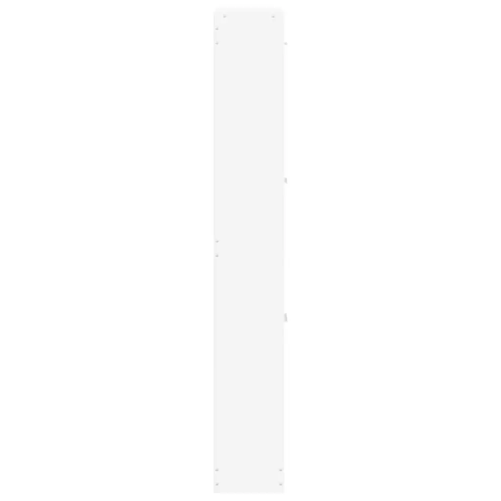Shoe Cabinet White 59x17x108 cm Storage Organiser with 3 Drawers Hallway